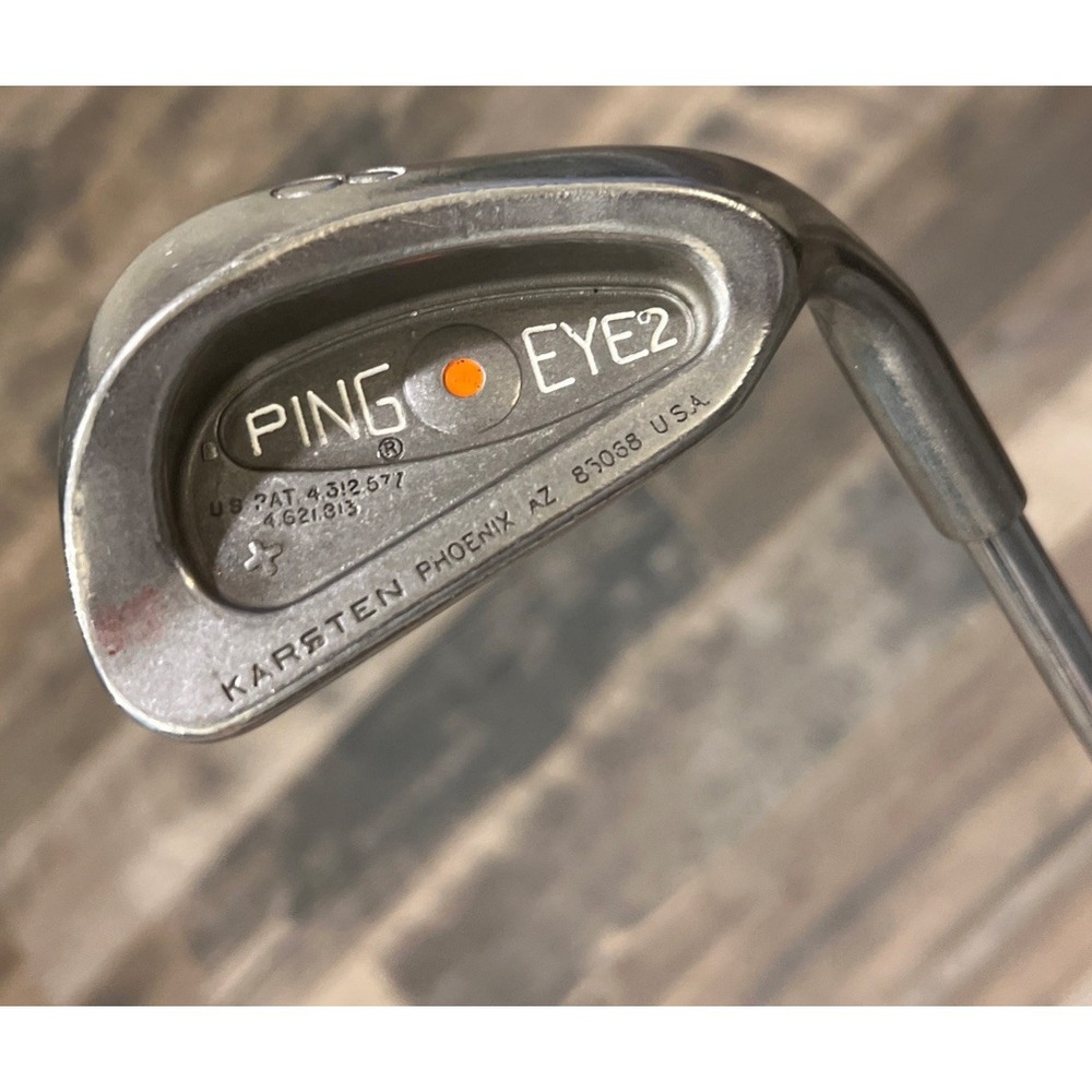 Ping Eye 2 Orange Dot Single 8 Iron Karsten ZZ Lite Steel Shaft RH